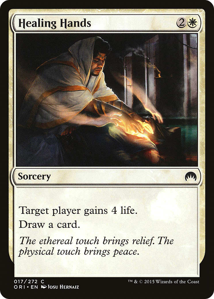 Healing Hands (ORI-017) - Magic Origins Foil