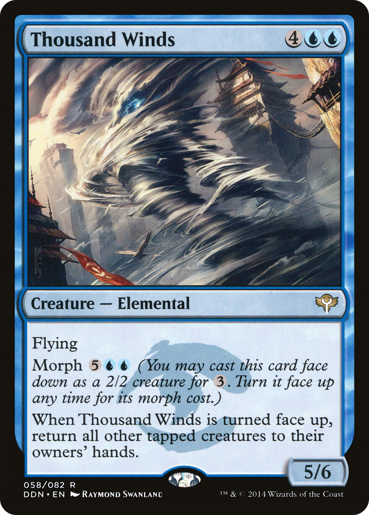 Thousand Winds (DDN-058) - Duel Decks: Speed vs. Cunning