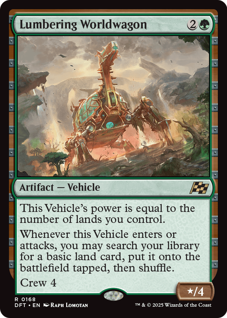 Lumbering Worldwagon (DFT-168) - Aetherdrift