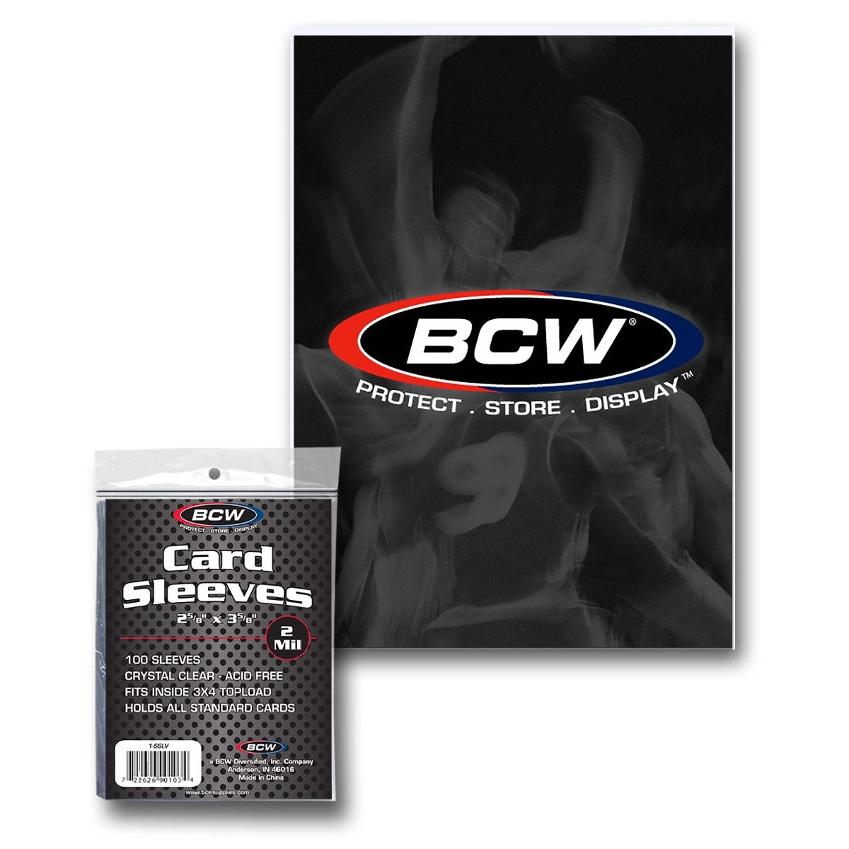 BCW Penny Sleeves Clear (100 Pk) – Standard Card Protection NZ