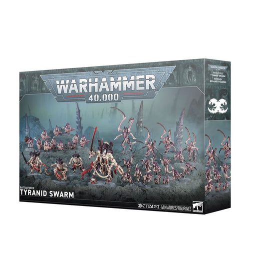 Battleforce Tyranid Swarm – Warhammer 40,000 army box featuring Tyranid creatures and Hive Fleet units. Available at Game Roost NZ.