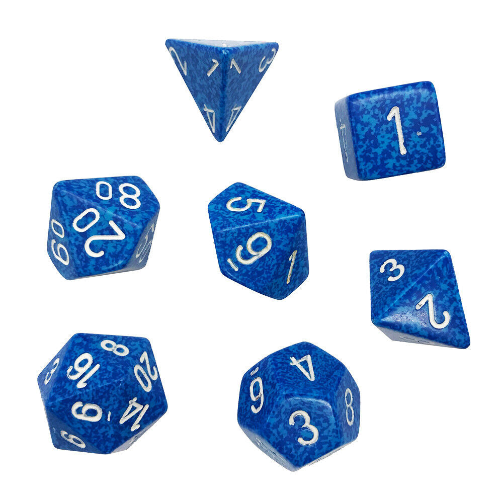 Chessex Polyhedral 7-Die Set - Speckled