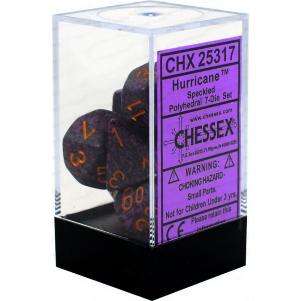 Chessex Polyhedral 7-Die Set - Speckled