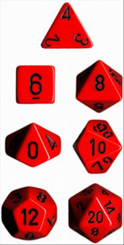 Chessex Polyhedral 7-Die Set - Opaque