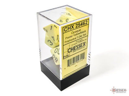 Chessex Polyhedral 7-Die Set - Opaque