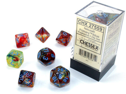 Chessex Polyhedral 7-Die Set - Nebula