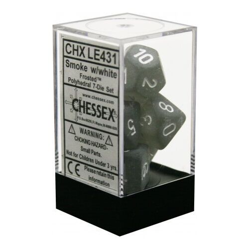 Chessex Polyhedral 7-Die Set - Frosted