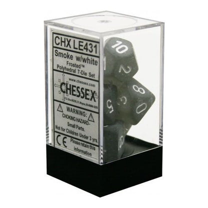 Chessex Polyhedral 7-Die Set - Frosted