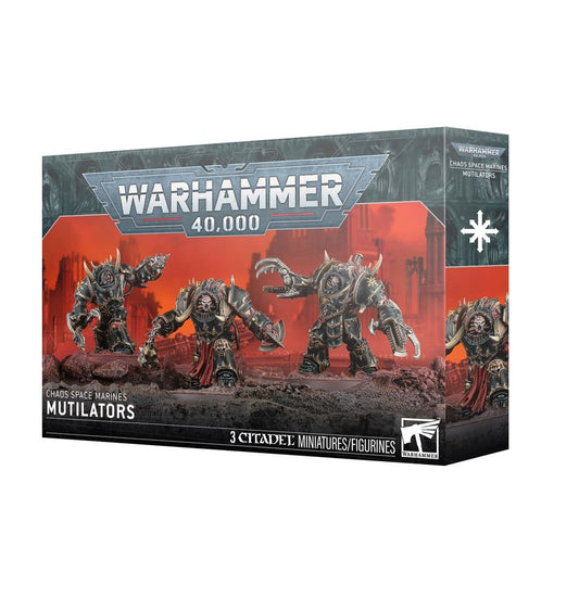 Chaos Space Marines Mutilators – Warhammer 40,000 heavily mutated close-combat unit. Available at Game Roost NZ.