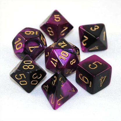 Chessex Mini-hedral 7-Die Set - Gemini