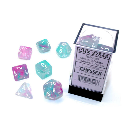 Chessex Polyhedral 7-Die Set - Nebula