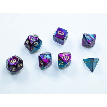 Chessex Mini-hedral 7-Die Set - Gemini