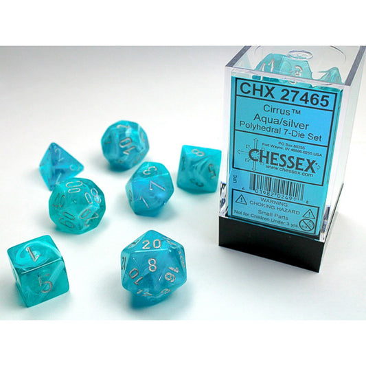 Chessex Polyhedral 7-Die Set - Cirrus