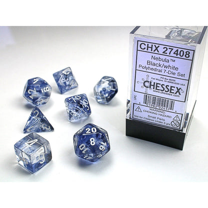 Chessex Polyhedral 7-Die Set - Nebula