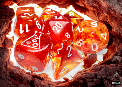 Chessex Polyhedral 7-Die Set - Nebula
