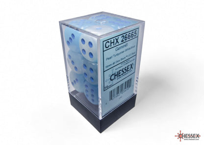 Chessex D6 16mm Dice Block (12 dice) - Gemini