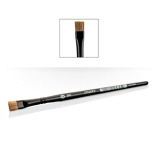 Citadel Dry Brush Medium – High-quality paintbrush for miniature dry brushing techniques. Ideal for Warhammer and tabletop painting. Available at Game Roost NZ.