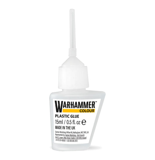 Citadel Plastic Glue (66-53) for Warhammer miniatures, available now at Game Roost, your safe haven for gaming.