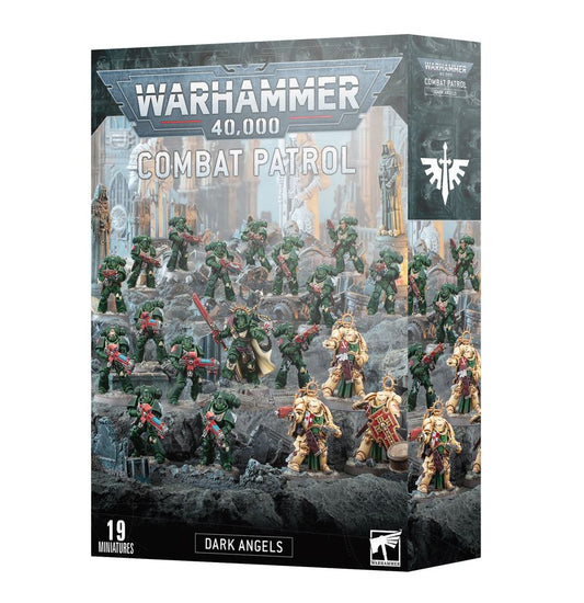 Combat Patrol Dark Angels – Warhammer 40,000 Space Marines army starter set. Available at Game Roost NZ.