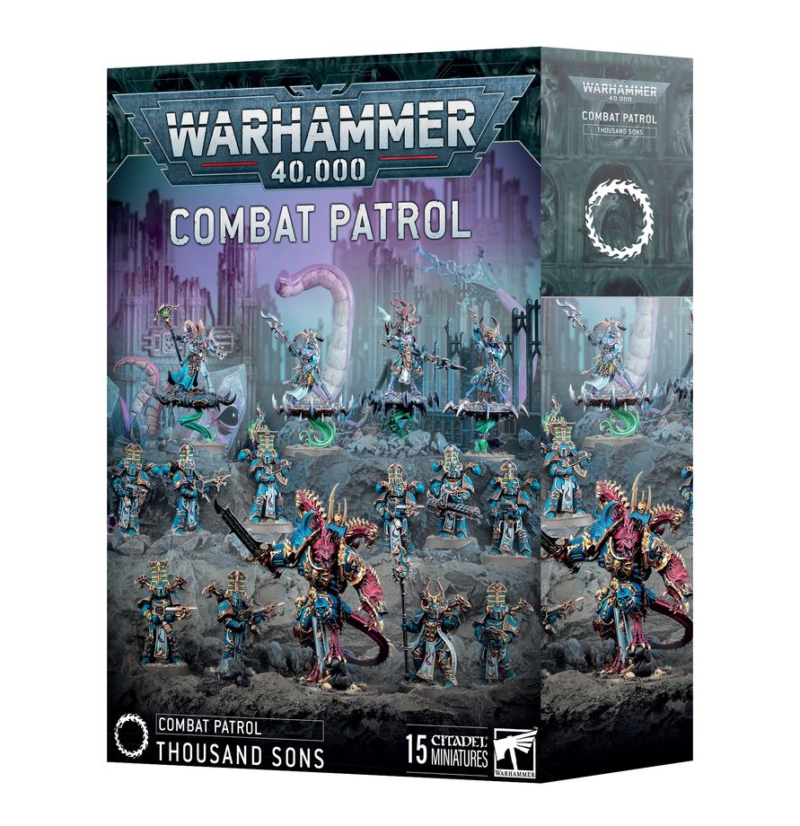 Combat Patrol Thousand Sons Warhammer 40,000 miniatures
