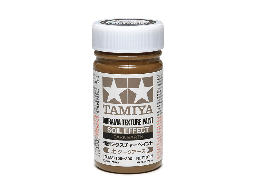 Tamiya Diorama Texture Paint: Soil Effect - Dark Earth