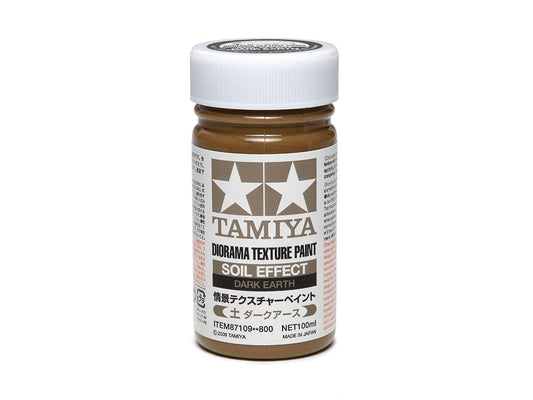 Tamiya Diorama Texture Paint: Soil Effect - Dark Earth