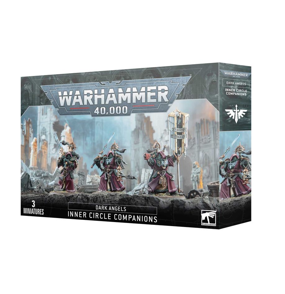 Dark Angels Inner Circle Companions Warhammer 40,000 miniatures available now at Game Roost, your safe haven for gaming.