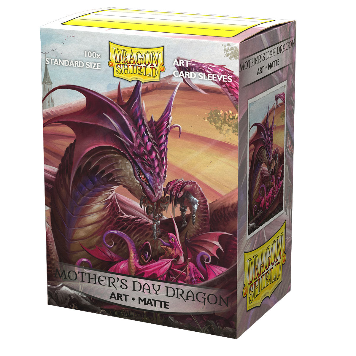 Dragon Shield Art Matte Sleeves - Father's Day, available at Game Roost. Featuring a heartfelt design and durable matte finish for premium card protection