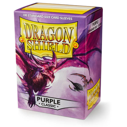 Dragon Shield Classic Sleeves (100 pack) – durable, high-quality card protection with a vibrant design, ideal for collectors and gamers looking to safeguard their cards.