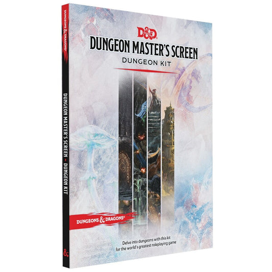 Official Dungeons & Dragons 2024 Dungeon Master's Screen – Dungeon Kit, available now at Game Roost, your safe haven for gaming.