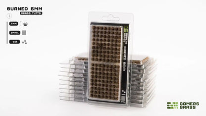 Gamers Grass: Grass Tufts - Burned Tuft 6mm