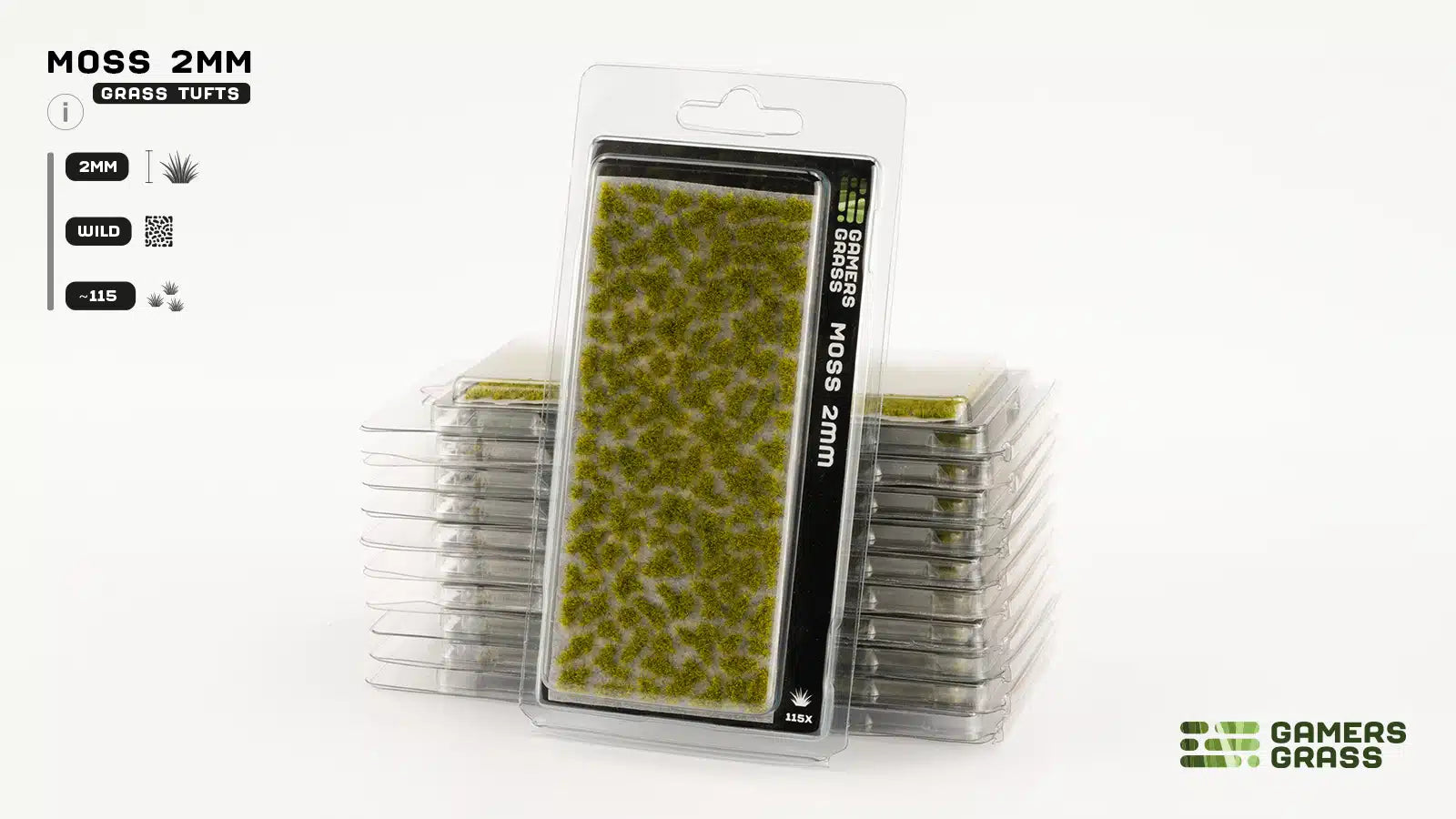 Gamers Grass: Grass Tufts - Moss 2mm