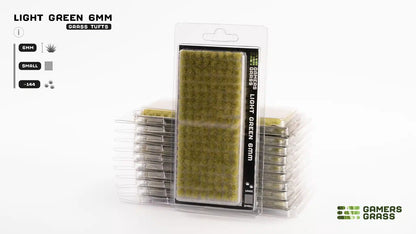 Gamers Grass: Grass Tufts – Light Green 6mm