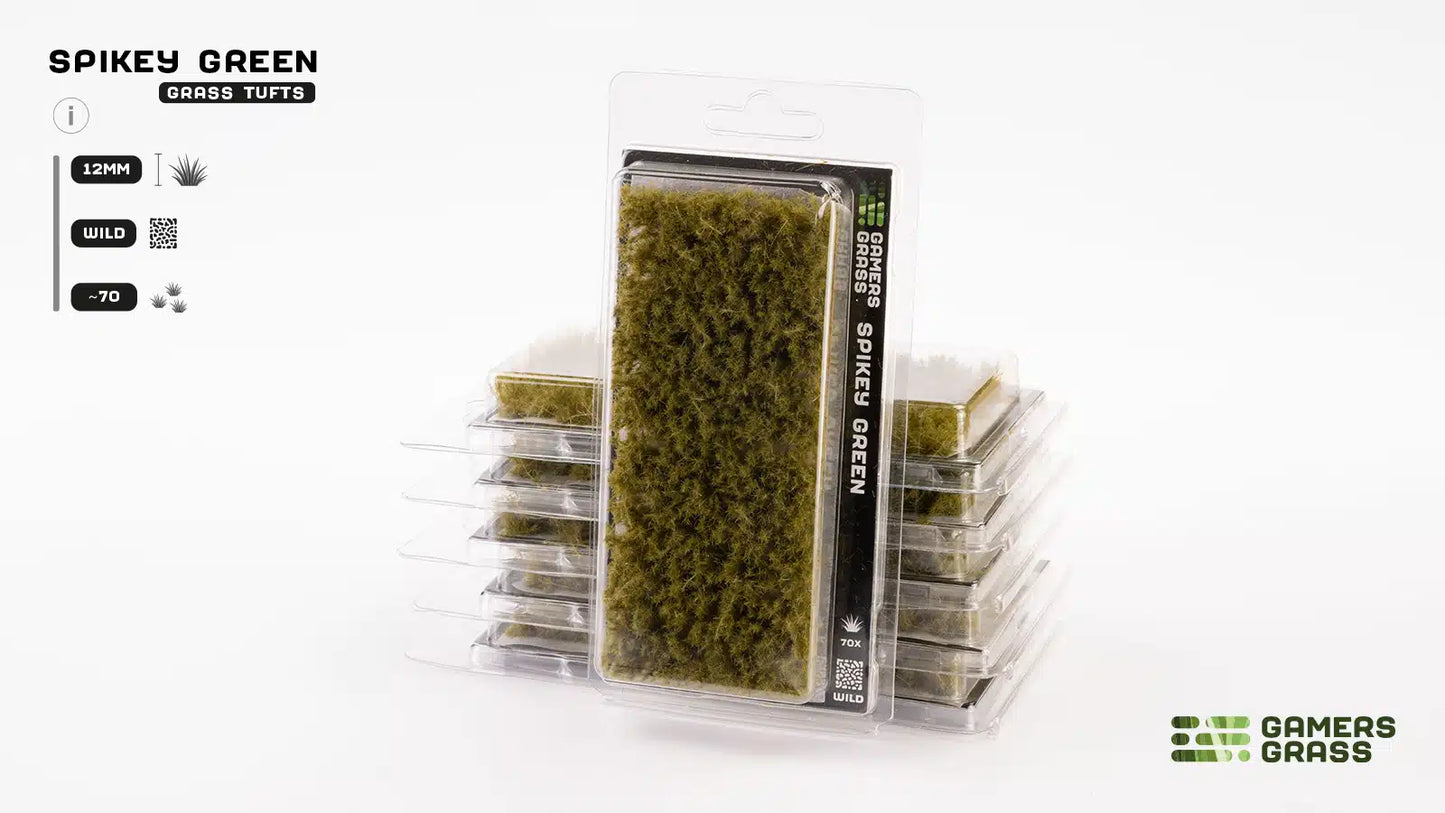 Gamers Grass: Special Tufts - Spikey Green 12mm