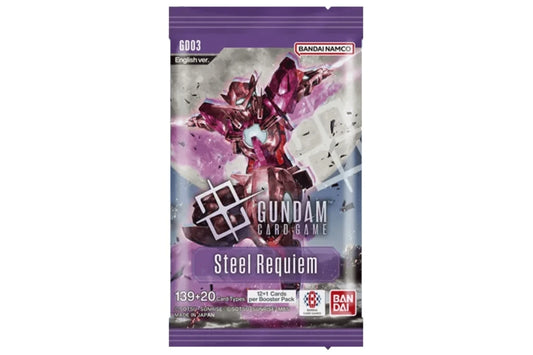 Gundam Card Game: GD03 Steel Requiem - Booster Pack