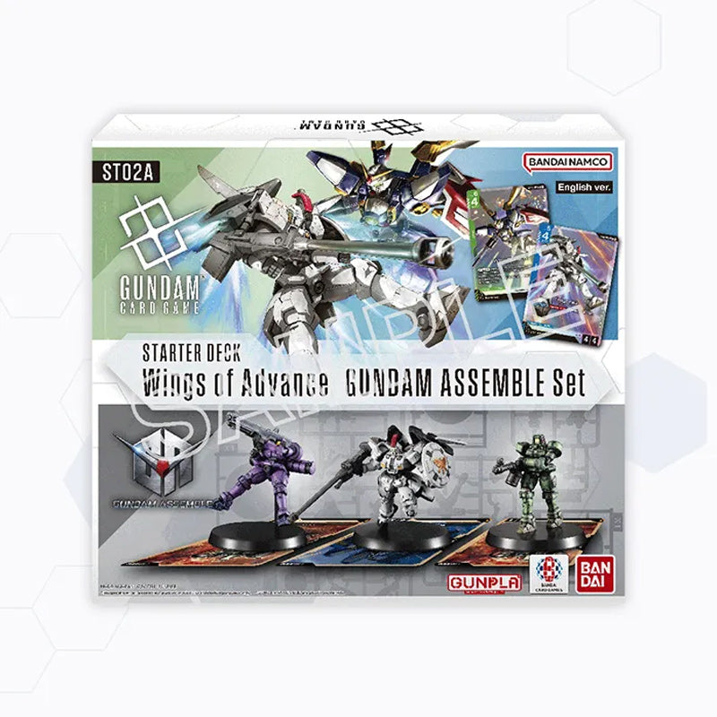 Gundam Card Game Starter Set ST02A – Wings of Advance preconstructed deck from Game Roost NZ