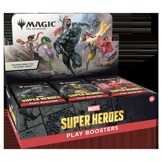 Magic Marvel Super Heroes - Play Booster BOX *PRE-ORDER FOR 26 JUNE 2026*