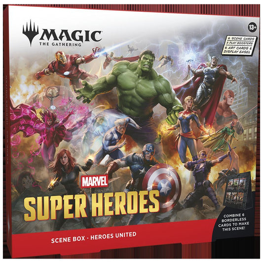Magic Marvel Super Heroes - Scene Box Assorted *PRE-ORDER FOR 26 JUNE*
