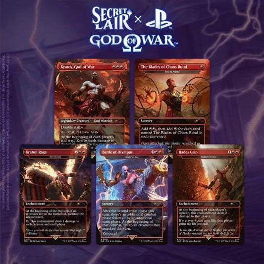 Magic Secret Lair x God of War: Greek