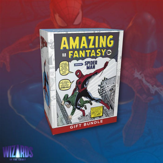 Magic: The Gathering Spider-Man (Spiderman) Gift Bundle – Marvel crossover MTG premium set – Game Roost NZ