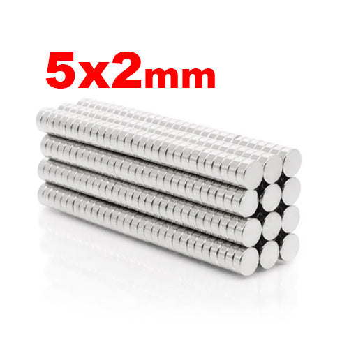 N35 Round Magnet 5mm x 2mm (10 pieces)