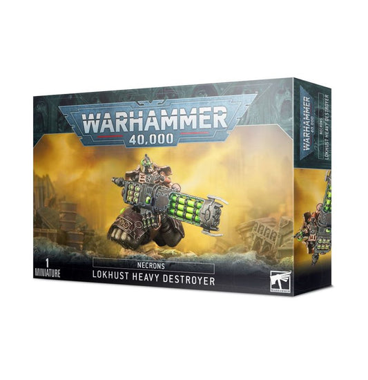 Necrons Lokhust Heavy Destroyer – heavy destroyer unit armed with powerful gauss weapons for Warhammer 40,000. Available at Game Roost NZ.