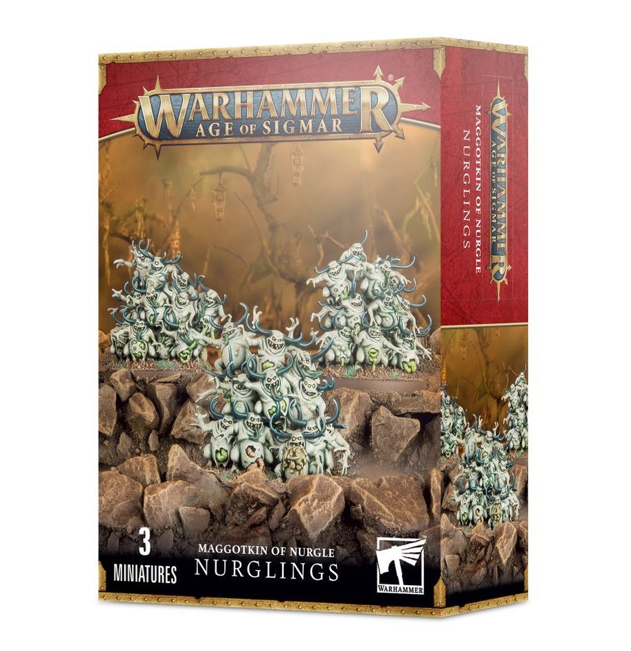 Nurgling swarm towers miniature kit – Warhammer Chaos Daemons set at Game Roost NZ