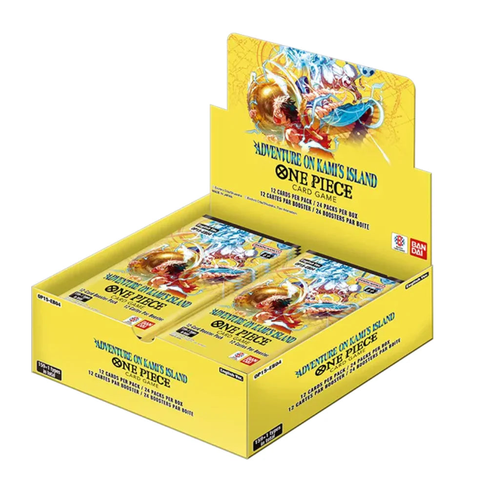 One Piece Card Game: Booster Box – Adventure on Kami's Island [OP-15] *PRE-ORDER for 03 APRIL 2026*