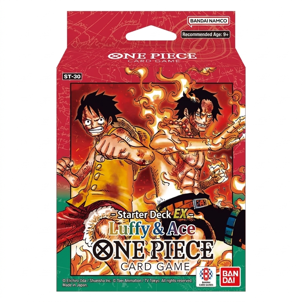 One Piece Card Game Starter Deck [ST-30] by Bandai – pre-built deck with leader card and accessories, available at Game Roost NZ.