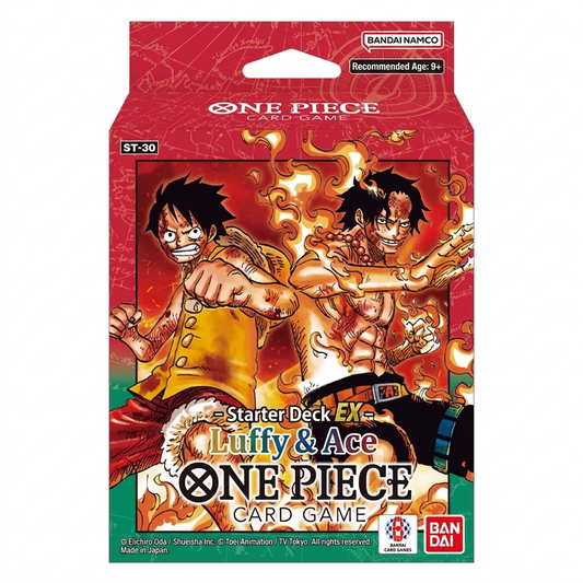 One Piece Card Game Starter Deck [ST-30] by Bandai – pre-built deck with leader card and accessories, available at Game Roost NZ.