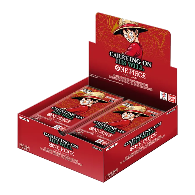 One Piece Card Game OP-13 Booster Box – official Bandai release featuring new characters and cards, available at Game Roost NZ.