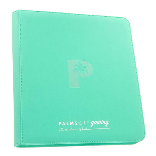 Palms Off Collector’s Series 12 Pocket Zip Binder – Ultra-capacity TCG storage solution with zipper seal and side-loading pages, ideal for serious card collectors. Available at Game Roost NZ.