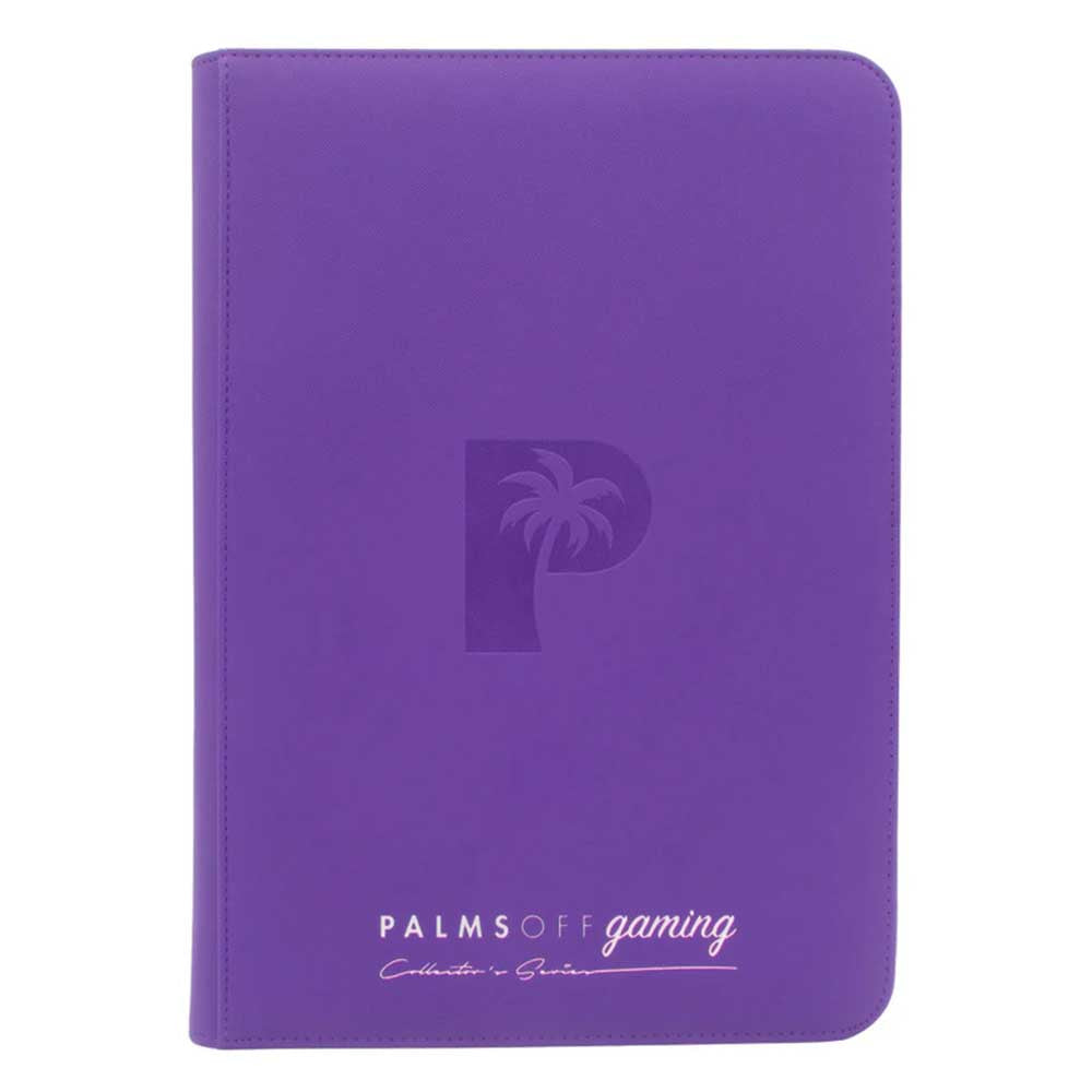 Palms Off - CARD LOADER Zip Binder (9 Pocket)