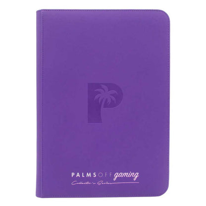 Palms Off - CARD LOADER Zip Binder (9 Pocket)